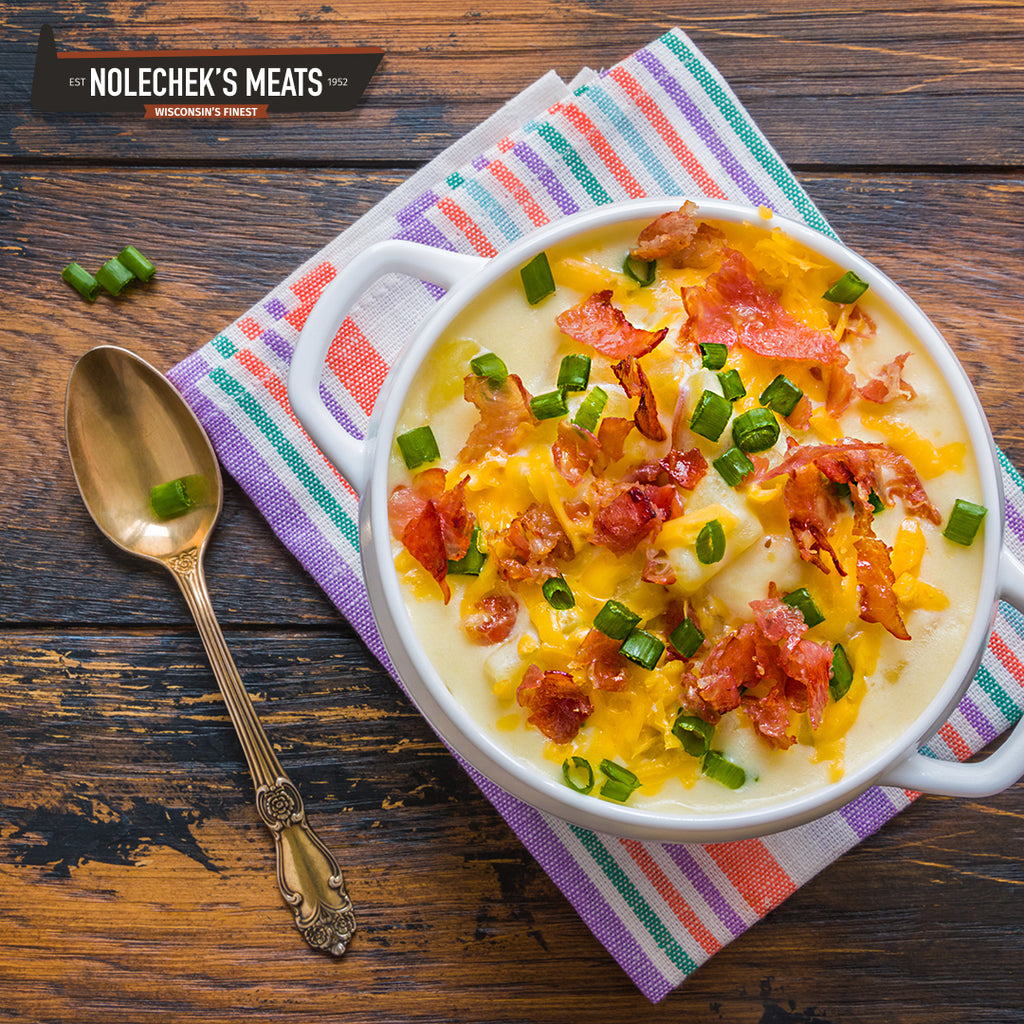 Nolechek's Best Loaded Baked Potato Soup Recipe